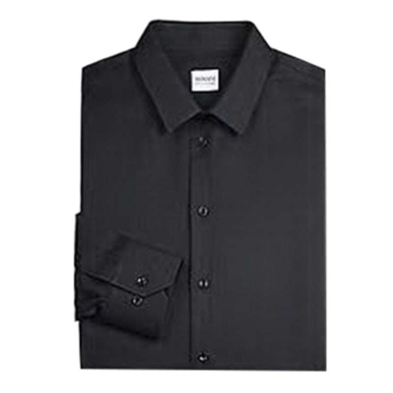 ESD-Safe Lightweight Smock with Snap Cuffs, Black, Small